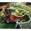 [제주맛집]제주에서만 맛볼수 있는 감귤 나무로 초벌한 흑돼지구이 [성읍칠십리주막] 이미지