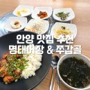 세븐일레븐 안양비산금석점 | 매콤+고소 밸런스 폭발! 명태어장&amp;쭈갑골 비산점에서 쭈꾸미 덮밥 먹고 왔습니다!