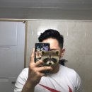 개를 미용하는 남자 이미지