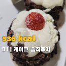 536 | 스타벅스 딸기초코생크림 미니케이크｜칼로리 536kcal·영양정보·솔직후기