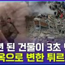 튀르키예(터키) 지진 - 히로시마 원자폭탄 3만개 터트린 격 이미지