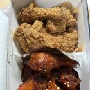 순수치킨 | BBQ 황금올리브 반반치킨 설빙 순수요거생딸기설빙 후기