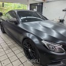 블랙게러지 | 분당랩핑 벤츠 랩핑 OBEL SATIN BLACK 사틴 블랙 전체랩핑 후기