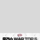 중견수 WAR 순위 이미지