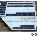 해봄 태양광발전소 | 태양광 알루미늄 구조물 시공현장(한농솔라파워는 다릅니다)