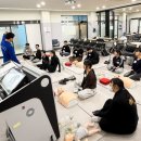 AED관리와 심폐소생술 응급처치 교육 이미지