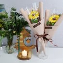 해바라기어린이집 | 해바라기 한송이 비누 꽃다발 조화 학예회 어린이집 재롱잔치 라빛캘리그라피