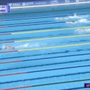 [수영 남자 자유형 400m 결승] 김우민 금메달 획득 / 3관왕 달성.gif 이미지