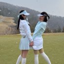 오늘의골프 | 어뉴골프 봄라운딩 여성골프웨어 착장 후기