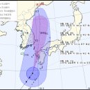 제15호 태풍"고니" 예상경로 이미지