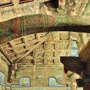 신흥사 구 대웅전 단청반자 이미지