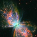 "Stunning! The ‘Butterfly Nebula’ as captured by Hubble 이미지