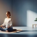 스트레스로 극복하는 마음챙김 명상 이미지