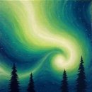 드로잉 풍경과 수채화 이미지