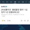 [속보]황의조 &#39;불법촬영 혐의&#39; 1심 징역 1년 집행유예 2년 이미지