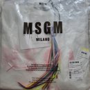 MSGM반팔 XS 사이즈 3만원 대 득템 후기 및 가니 반팔 S사이즈와 비교