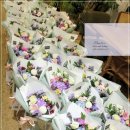 강남 서초 송파 단체꽃다발 추천 🎻 민트 수국 꽃다발 시상식 음악회 공연 축하 꽃배달 | 티파니플라워 이미지