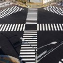 현동초등학교 앞 사거리 횡단보도 이미지