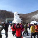 1월11일(화)[07:00출발] 강원○태백산☆눈꽃축제 ♧온세상이 하얗게 변해버린 동화속 세상 이미지