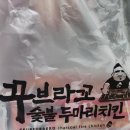 꾸브라꼬 숯불두마리치킨 숯불소금구이 슻불양념구이 솔직 후기(+ 치킨 순위)