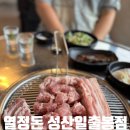 제주 성산 흑돼지 맛집 열정돈 – 연탄불에 구워 더 맛있는 내돈내산 후기