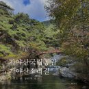 풍경소리길 | 가야산국립공원 가야산 소리길 난이도 하 등린이 코스 (소리길 입구 ~ 영산교) 위치, 주차