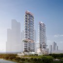 여의도 광장아파트 1·2동 재건축 나우동인건축 조감도 이미지