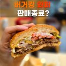 만우식품 | 버거킹 와퍼 판매종료!? 리뉴얼로 돌아온 뉴 와퍼 후기 (단종 X)