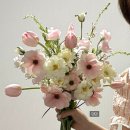 셀프 조화부케 만들기! (조화부케 만드는 방법, 다이소 조화, 리본 등)