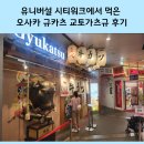 6468 | 유니버설 시티워크에서 먹은 오사카 규카츠 교토가츠규 후기