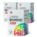 다다믐 | 💊 활력 넘치는 하루의 시작! 고려은단 멀티비타민 올인원 60정×3개 세트 🌞