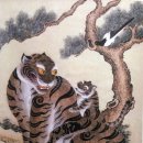 소망의나무어린이 작은도서관 | 도서관 공예수업 후기ㅣ전통 그림으로 만드는 새해소망 풍경 만들기