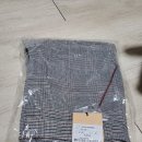 한섬 sjsj 체크 슬랙스 이미지