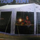 [급매]7~8인용 텐트 완전싸게팝니다(피크닉테이블,바베큐용그릴,접이식의자,튜브,바디보드 전부포함) 이미지
