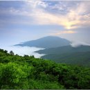 지리산노을 이미지