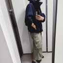 투엑스라지(2XL) | 유니클로 핫템 윈드블럭스탠드블루종 네이비 2XL 사이즈 구매후기