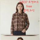 (여)체크 남방 GB37 이미지