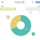 20년 8월 연자네 가계부 리뷰 (가계부어플 위플머니 추천!)