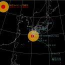 매우 느린 속도로 일본 열도 관통할 것으로 예상되는 초강력 태풍 ＜ 10호 산산 ＞ 예상 경로도 업데이트 이미지