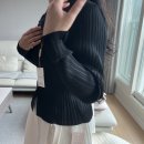 제이드몽J DE MONG 플리츠 심플리 세미 크롭셔츠 블랙 후기