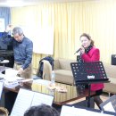미리내 색소폰 합주단의 횡성 순복음 봉덕교회 음악회 개최 - 민은홍 소프라노 이미지
