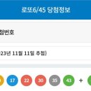 제 1093회차 로또 1등 당첨번호 이미지