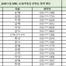 Re: [240113] MBC 쇼!음악중심 본방송 참여 명단 안내 이미지
