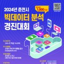 2024년 춘천시 빅데이터 분석 경진대회 개최 이미지