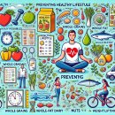 고혈압 예방을 위한 음식, 운동 및 일상 가이드 이미지