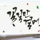 캘리그라피 이미지
