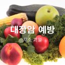 대장암 예방에 좋은 채소, 과일 이미지