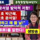 조영환의 상식으로 통하는 상식적 국민의 입장에서 박근혜와 윤-한 그리고 유영하 이미지