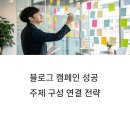 블로그 캠페인 성공을 위한 주제 연결과 메시지 정리 전략