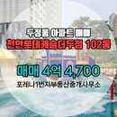 롯데부동산중개사무소 | 포레나1번지부동산중개사무소 천안롯데캐슬더두정 102동 매매 4억 4,700
